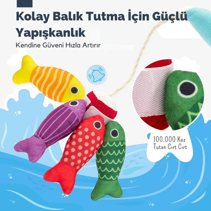 22 Parça Montessori Balık Tutma Seti